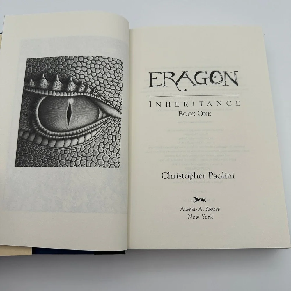 Eragon Christopher Paolini Deluxe Edition Hardcover w/Jacket Inheritance Bk 1